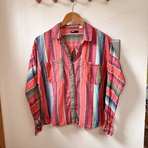 BDG Urban Outfitters Southwestern Button Down Blouse